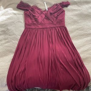 Off the Shoulder Cocktail Dress